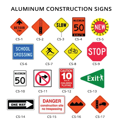 Customized good quality aluminum roadway safety Hi-vis reflective no parking sign traffic sign