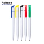 Customized Logo Print Cheapest Promotional Plastic Ball Pen