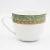 Import Customized Print Logo Ceramic Coffee Cup & Saucer Drinks Cup White Ceramic from China