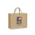 Import Customized printed logo laminated shopping tote jute bags with handle from China