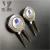 Import Customized simple logo golf fork, mark,custom golf ball markers metal from China