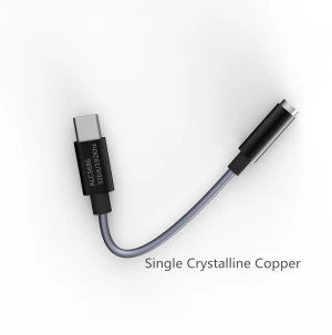DAC 5686 HIFI type c to 3.5mm headphone earbuds jack audio adapters  USB c cable connector Aux Audio Dongle converter
