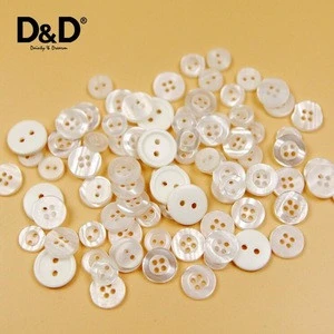D&D High Quality 88Pcs/Pack Resin Shirt Buttons 2-Holes buttons 14mm/9mm 4-Holes 11mm