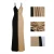 Import DD-NK029 Fashion clothing sleeveless long sexy and elegant dresses V-neck halter skirt 2020 plus size women clothes from China