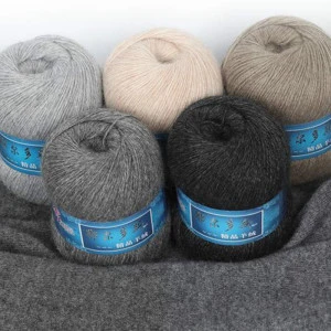 Deepeel BD443 DIY Hand Knitting Materials Baby Clothes Sweater Soft Mink Wool Sewing Accessories Cashmere Yarn