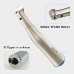 Dental Instruments 1:1 Contra Angle Single Water Spray Fiber Optic Stainless Steel Dental Implant Handpiece