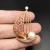 Import Designed Sailing Brooch Men And Women Suit Collar Boat Ship Shaped  natural pearl Jewelry Brooch from China
