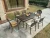 Import Die Cast Aluminum Outdoor Patio Furniture Table And Chair Set from China