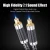 Import Digital Audio Video Cables Optical Fiber optico Oxyacid Free Copper Audiophile HIFI DTS MOSHOU Enthusiast 7.1 Sound Cable from China