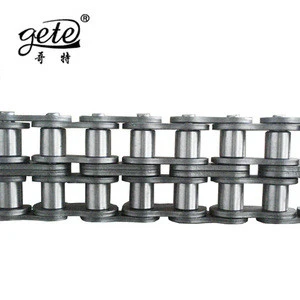 DIN and ANSI standard roller chains