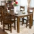 Import dining tables sets livingroom furniture solid wood modern style from China
