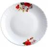 Dinner white plate square round oval and irregular tableware Dishes white glass plate