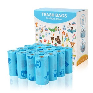 Disposable Baby Diaper Bag Poop Bags for Baby Diaper Disposable Sacks Made with Recyclable Material