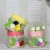 Import DIY handmade fabric flower pot cover home garden plant pot cover from China