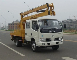 DongFeng crew cab 10 meter High-altitude Operation Truck aerial working platform