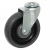 Import double ball bearing  supermarket threaded stem caster wheel pu  pp tpr shopping cart casters from China