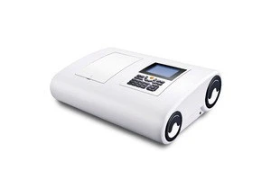 Double Beam uv vis spectrophotometer price / portable spectrometer with 16mm optical base for sale