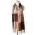 Import Double Face Wool Cashmere Wrap scarf Check stole cashmere from China
