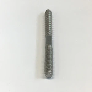 double screw 304 316 stainless steel wood thread hanger bolt