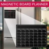 Dry Erase Board Blackboard Magnetic Calendar Blackboard Wall Stickers Refrigerator Stickers Meeting Stickers