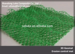 Earthwork 3D HDPE Geomat Used In Vegetation Protection