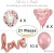 Import EasternHope Rose Gold Balloons Set Latex Balloons for Romantic Deco Wedding Decorations from China