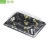 Import Easy Green Custom Printed Plastic Frozen Seafood Black Packaging Sushi Tray Box from China