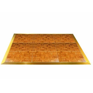Easy Lay Wooden Portable Dance Floor For Events