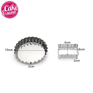 Easy to clean biscuit cutter 2 set of stainless steel cookie cutter set