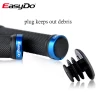 EasyDo MTB Shock Absorption Bicycle Handlebar Grips Damping Aluminum Alloy Ring Bike Grips with Hollow Design