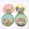 Eco-Friendly Bamboo fiber animal plate BPA Free Non Toxic Dishwasher Safe bamboo kids plate