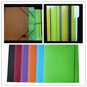 Eco-friendly colorful Paper File Folder