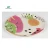 Import Eco Friendly Customized New Design Design Tableware Bamboo Fiber Pla Dinner Plate from China