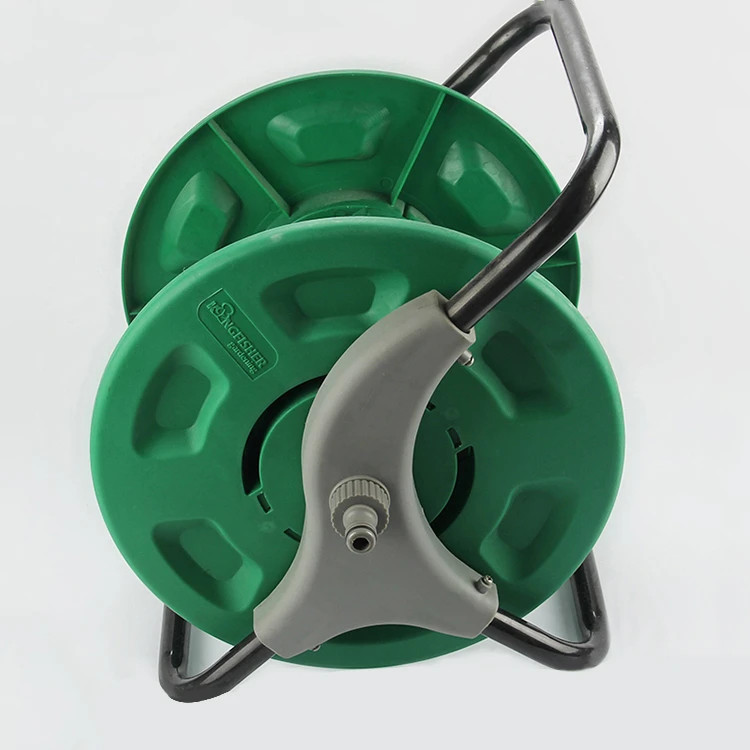Eco-friendly easy working garden hose reel parts recoil water hose reel cart
