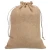 Import eco friendly promotional recycle jute tote gift bag custom printed jewelry bag muslin linen fabric bag from China