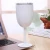 Import Eco-friendly Wine Goblet with lid vacuum Stainless Steel 10oz Satin Wine Cup double wall Champagne Cup with long stem insulated from China