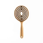 eco hair brush customized hair dryer brush bristle vent hair brush low moq