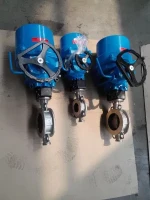 Electric Actuator Flange Butterfly Valve
