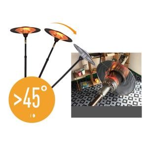 Electric Fireplaces Waterproof 3000W 3 File Adjustable Umbrella Outdoor Heater For Garden Use