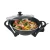 Import electric frying pan temperature control electric frying pan with lid multifunctional electric frying pan from China