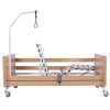 Electric home care bed electric hospital bed hospital bed with anti-sliding wooden surface