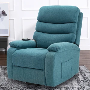Electric Living Room Sofas for the elderly lounge chair leather Heat the sofa fabric salon home furniture recliner