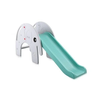 Elephant Indoor Plastic Slide For Kindergarten