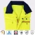 Import EN20471 High Visibility Safety Workwear Clothes Resistant coverall with FR reflective tapes from China