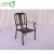 Import European design cast aluminum dining table set with stone top from China