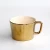 Import European Luxury Gold Ceramic Cup ion Gold Plated Nordic style Mug Mugs Coffee from China