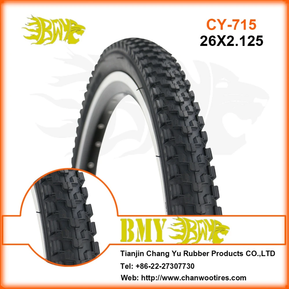 European market fat beach cruiser bike tyre hot sale pattern  26x1.5 road bicycle tire