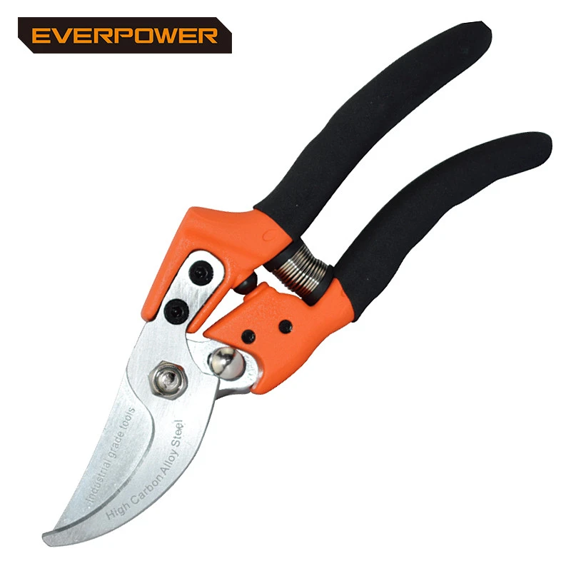EVERPOWER hot low price 8&quot; Garden professional Pruning shears a good helper for garden use