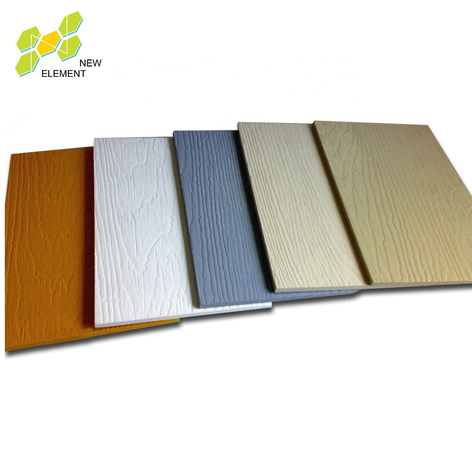 Buy Exterior Wall Faux Wood Siding Panel Fiber Cement Board From Guangdong New Element Building 8851