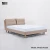 Import Fabric Double Bed Frame Modern Design King Queen Size For Bedroom Furniture from China